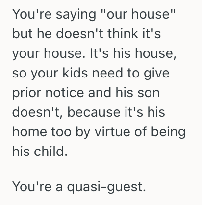 Screenshot 2025 07 15 at 2.09.17 PM Woman Asked Her Husband For Equal Treatment When It Comes To Their Children Visiting Them, But He Got Mad And Gave Her The Silent Treatment